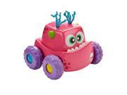 Fisher Price Press and Go Monster Trucks Playset Pink