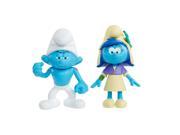 Smurfs 2.25 inch Clumsy and Smurflily Figure Set 2 Pack
