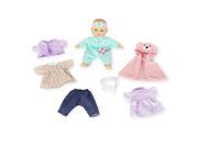You Me 8 inch Mini Baby Doll with Fashion Outfit Set