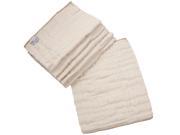 OsoCozy Organic Cotton Prefold Size 1 Cloth Diapers 6 Pack