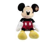 Disney Junior Mickey and the Roadster Racers Jumbo Stuffed Mickey Tan