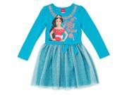 Disney Elena of Avalor Long Sleeve Tutu Dress with My Time Screen