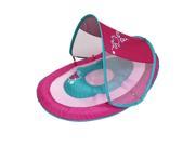 SwimWays Pink Fish Baby Spring Float with Canopy Phase 1