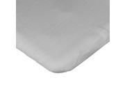 Living Textiles Baby Grey Crinkle Changing Pad Cover