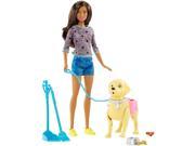 Barbie Walk and Potty Pup Doll African American