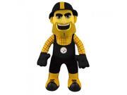 Bleacher Creature NFL Pittsburgh Steelers 10 Stuffed Mascot Steely McBeam