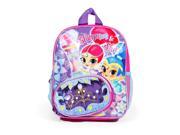 Nickelodeon Shimmer Shine Mini Backpack with Front Pocket
