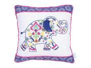 Trend Lab Waverly Baby Santa Maria Henna Elephant Decorative Pillow