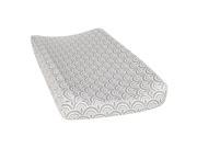 Trend Lab Art Deco Scallop Changing Pad Cover