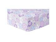 Trend Lab Grace Floral Fitted Crib Sheet