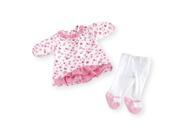 You Me Playtime Outfit for 12 14 Inch Doll Floral Dress