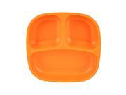 Re Play Divided Plate Orange