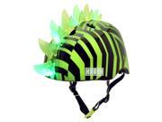 Bell Sports Krash! Dazzle Green Mohawk Girls Youth Helmet with LED Lights