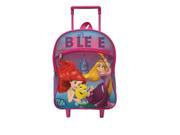 Disney Princess Dare to Believe 12 inch Rolling Backpack
