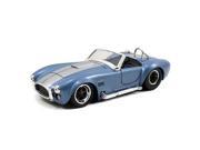 Big Time Muscle 1 24 Scale Diecast Car 1965 Shelby Cobra 427 S C Blue
