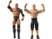 WWE Wrestlemania 2 Pack 6 inch Action Figure The Rock and John Cena