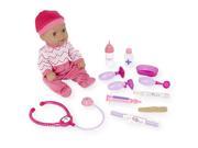 You Me Get Well Baby 10 Piece Baby Doll Set African American