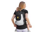 LILLEbaby CarryOn Airflow Toddler Baby Carrier Black with Spot On