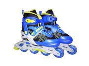Mongoose Boys Youth Light Up Inline Skate Size 1 4