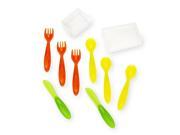 Babies R Us Yum2Go 8 Pack Infant Utensils with Carrying Case