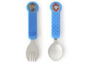 Munchkin Paw Patrol Toddler Fork and Spoon Blue