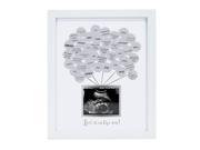 Pearhead Sonogram Baby Shower Guestbook Frame