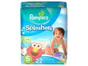 Pampers Splashers Size 5 Swim Pants 22 Count
