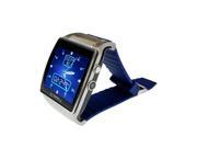 LINSAY Executive Smart Watch with Camera Blue
