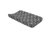 Trend Lab Changing Pad Cover Zebra Black and White