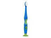 Babies R Us Infant Toothbrush with Suction Cup Base Blue Shark