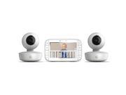 Motorola 5 inch Portable Video Baby Monitor with Two Cameras MBP36XL 2