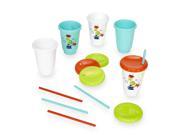 Babies R Us Yum2Go 5 Pack 10 Ounce Straw Cups Monster Design