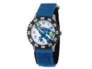 Disney Miles from Tomorrow Land Boy s Stainless Steel Watch with Blue Nylon
