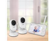 VTech Expandable Digital Video Baby Monitor with 2 Motorized Lens VM5271 2