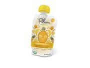 Plum Organics Tots Mighty Colors Yellow Pineapple Banana 3.5 Ounce Pouch