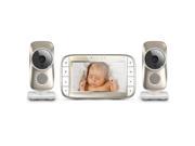 Motorola 5 Video Baby Monitor with Wi Fi and Two Cameras MBP845CONNECT 2
