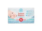 The Honest Company Teal Tribal Newborn Disposable Diaper 40 Count