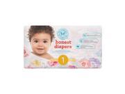 The Honest Company Rose Blossom Size 1 Disposable Diapers 44 Count