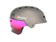 Razor Purple Gray Fade Girls Youth Helmet