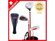 Paragon Rising Star Junior Package Kids Golf Club Set Ages 3 5 Red RIGHT Hand