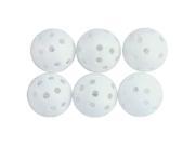Wiffle Practice Golf Balls 6 pack White