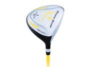 Paragon Rising Star Junior 1 Driver Kids Golf Club Ages 5 7 Yellow LEFT Hand