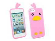Kit Me Out USA Silicon Skin for Apple iPod Touch 5 5th Generation Pink Cute Chicken Design