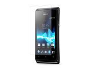 Kit Me Out USA 10 Screen Protectors with MicroFibre Cleaning Cloth for Sony Xperia E