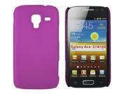 Kit Me Out USA Hard Clip on Case for Samsung Galaxy Ace 2 i8160 Metallic Purple Smooth Touch Textured