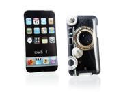 Kit Me Out USA TPU Gel Case for Apple iPod Touch 4 All Versions Multicoloured Vintage Retro Camera
