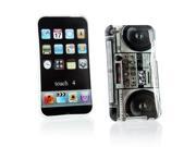 Kit Me Out USA TPU Gel Case for Apple iPod Touch 4 All Versions Multicoloured Stereo
