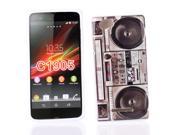 Kit Me Out USA IMD TPU Gel Case for Sony Xperia M Multicoloured Stereo