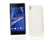 Kit Me Out US TPU Gel Case for Sony Xperia Z2 Clear Frosted Pattern