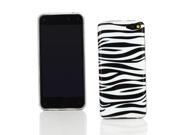 Kit Me Out USA IMD TPU Gel Case for Amazon Fire Phone 2014 Black White Zebra